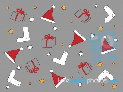 Christmas Background Stock Image