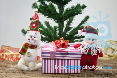 Christmas Gift Stock Photo