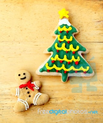 Christmas Gingerbreads Stock Photo