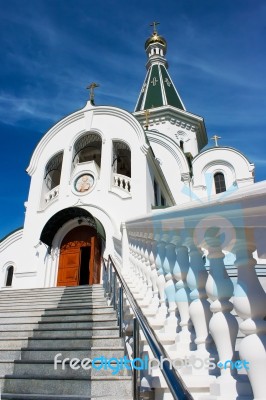Church Of St. Alexander Nevsky Stock Photo