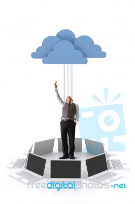 Cloud Computing Stock Photo