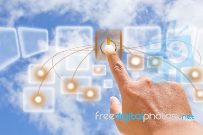 Cloud Computing Stock Photo