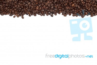 Coffee Bean Background Stock Photo