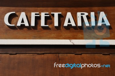 Coffee House Sign Stock Photo