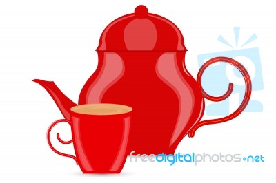 Coffee Pot Stock Image