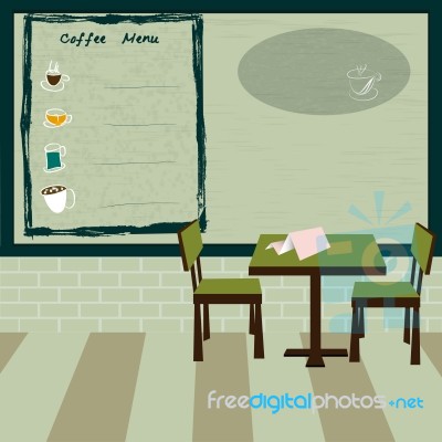Coffee Shop Stock Image