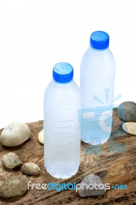 Cold Water Bottles Stock Photo