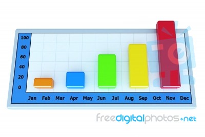 Color Chart Stock Image