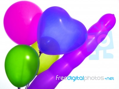 Colorful Balloons Stock Photo