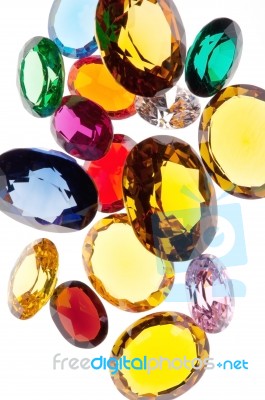 Colorful Gemstone Stock Photo