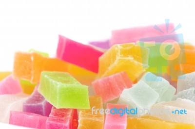 Colorful Jellies Stock Photo