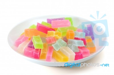 Colorful Jellies Stock Photo