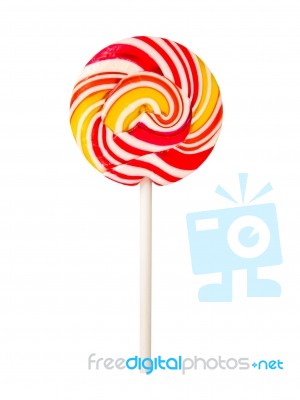 Colorful Lollipop Stock Photo