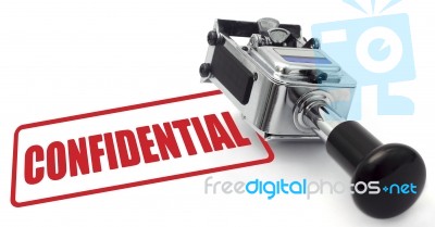 Confidential Seal Stock Photo