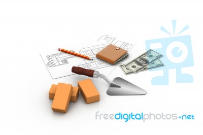 Construction Concept Stock Image