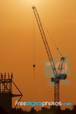 Construction Site Stock Photo