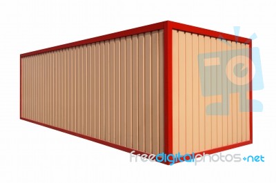 Container Box Stock Photo