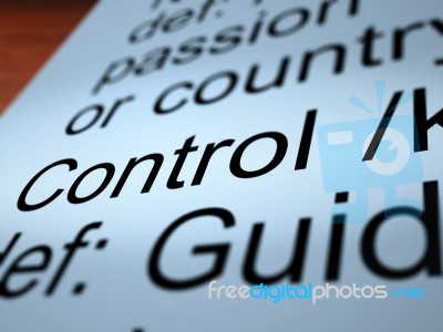 Control Word Stock Photo