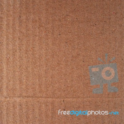 Corrugated Cardboard Stock Photo