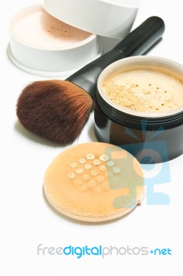 Cosmetics For Woman Stock Photo