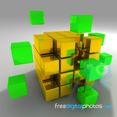 Cube Stock Image