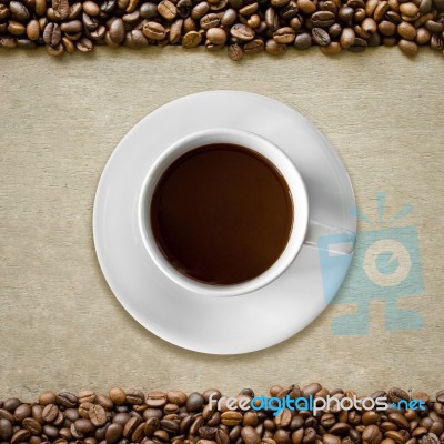 Cup Of Coffee Stock Photo