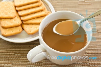 Cup Of Coffee Stock Photo