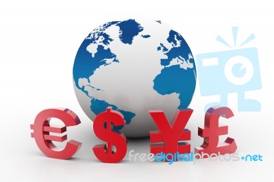 Currency Of The World Stock Image