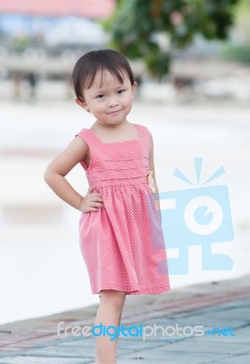 Cute Girl Stock Photo