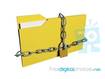 Data Security Concept Stock Photo