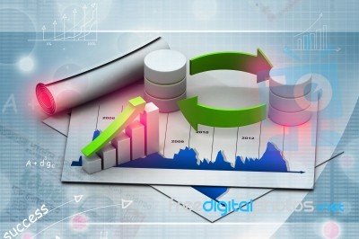 Databases Concept Stock Image