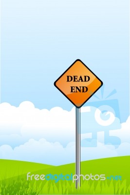 Dead End Stock Image