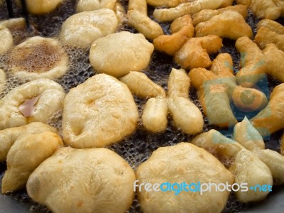 Deep-fried Dough Sticks Stock Photo