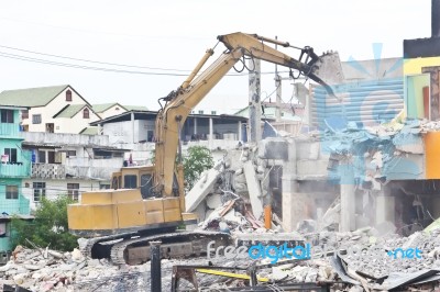Demolition Stock Photo