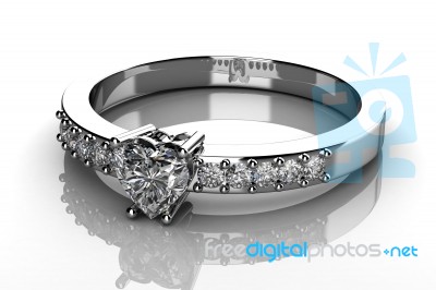 Diamond Ring Stock Image