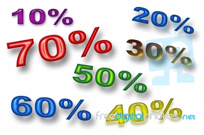 Discount Stock Image