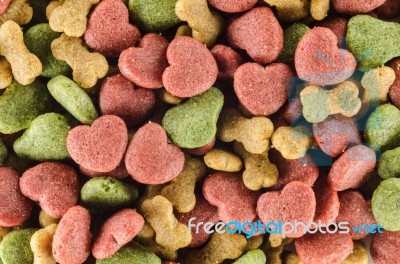 Dog Food Stock Photo