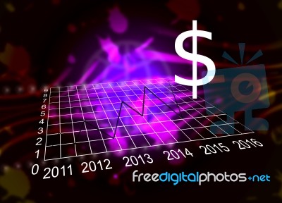 Dollar Rate Illustration Stock Image