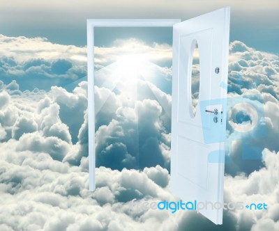 Door In The Sky Stock Image