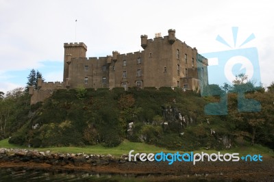 Dunvegan Castle Stock Photo