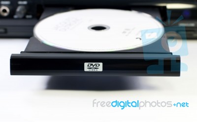 DVD Player Stock Photo