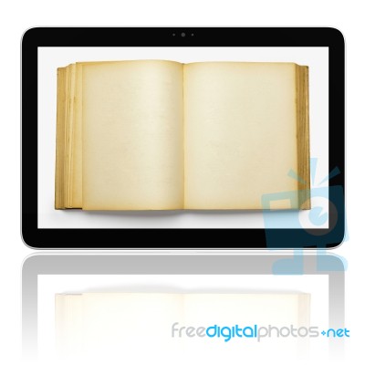 E-book E-reader Tablet Computer Stock Image