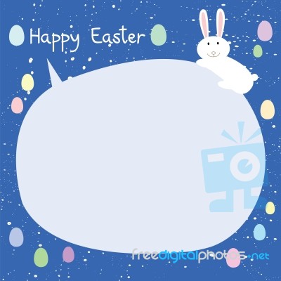 Easter Card Stock Image
