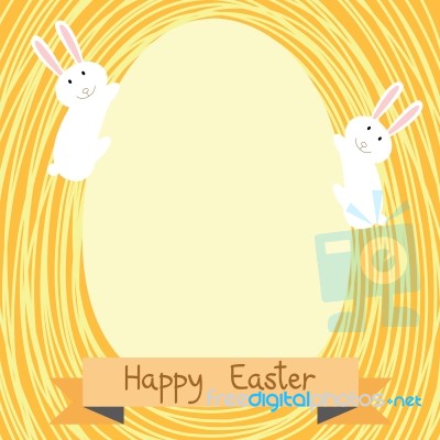 Easter Day Card Stock Image