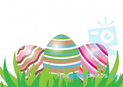Easter Eggs Stock Image