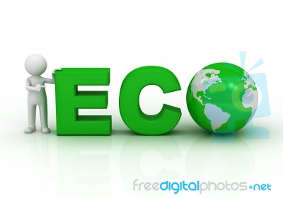 Eco Friendly Concept Stock Image