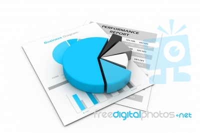 Economical Business Diagram Stock Image