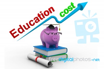 Education Costs Stock Image