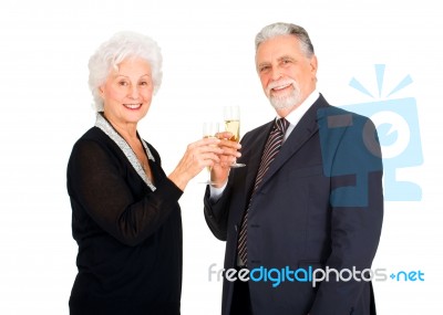 Elder Couple Stock Photo