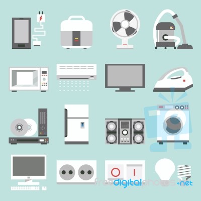 Electric Appliances Stock Image